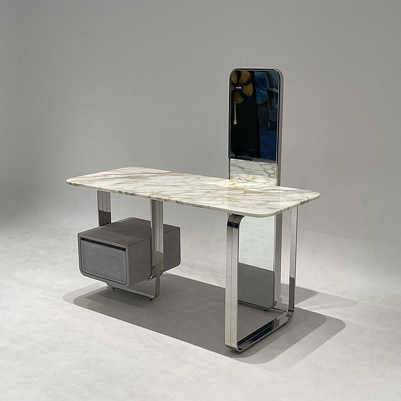 Simple Marble Dresser for Bedroom