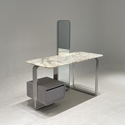 Simple Marble Dresser for Bedroom