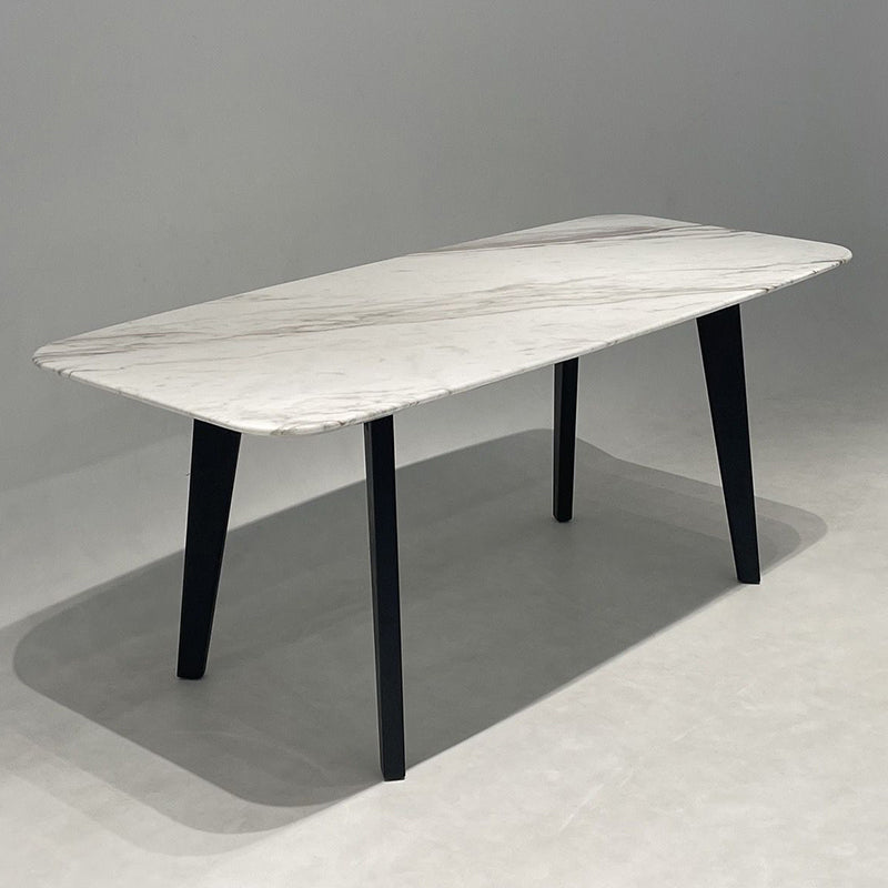 Scandinavian Dining Room Furniture Italian Solid Ash Wood Dining Table