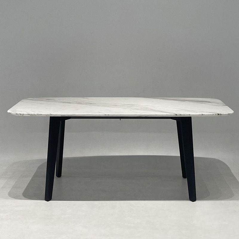 Scandinavian Dining Room Furniture Italian Solid Ash Wood Dining Table