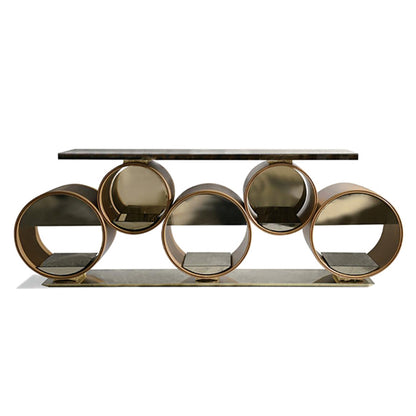 Scandinavian Style Natural Marble TV Cabinet