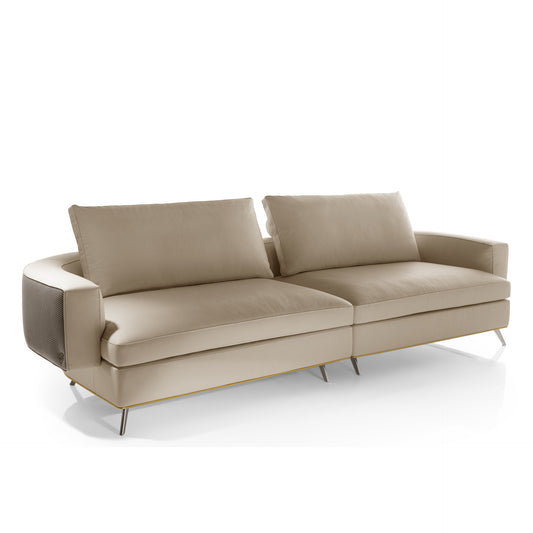 Canapé multi-personnes en cuir personnalisable