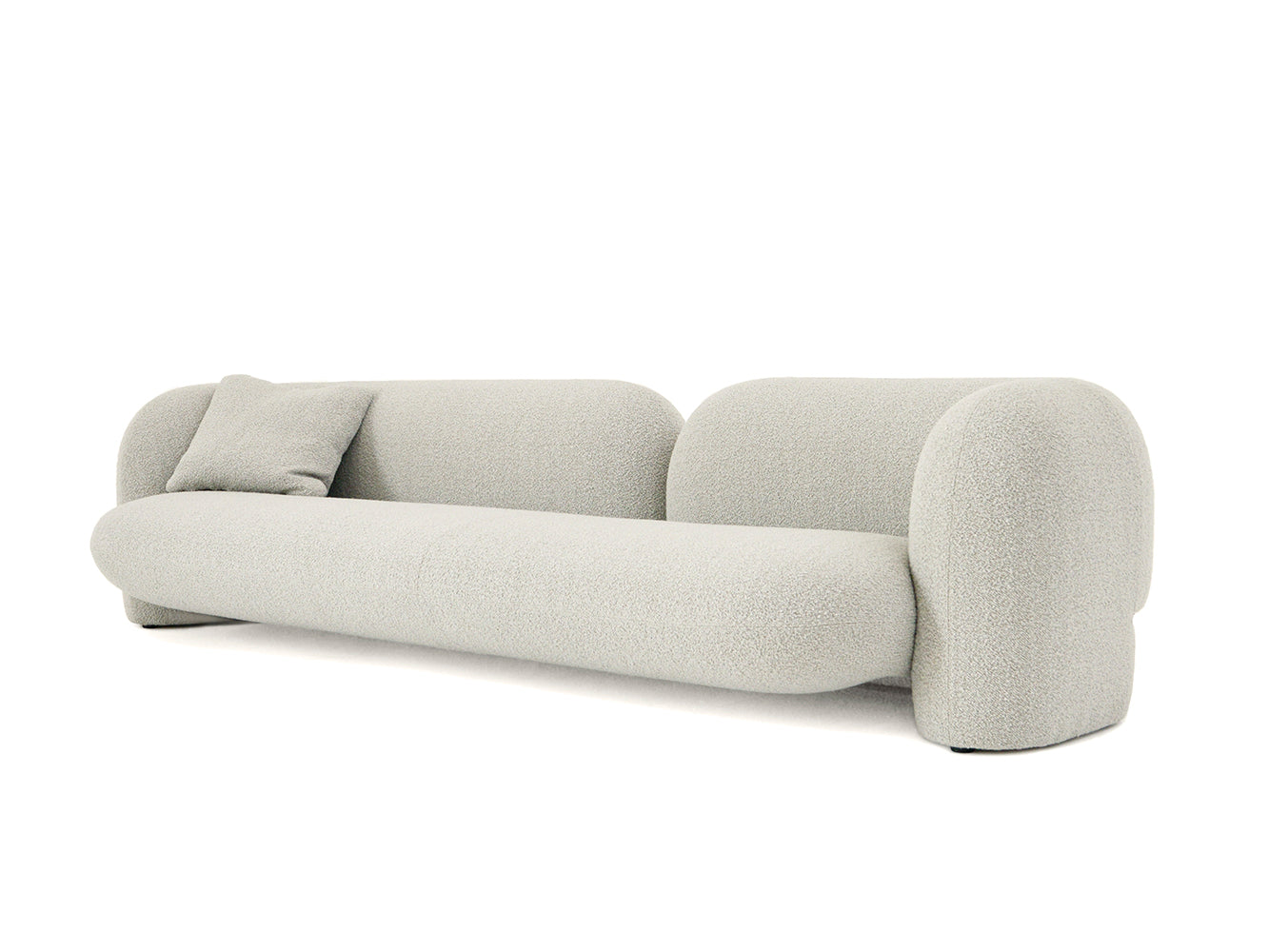 Sofá doble verde Sofá de alta resiliencia Muebles de salón personalizables