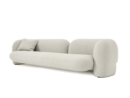 Sofá doble verde Sofá de alta resiliencia Muebles de salón personalizables